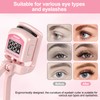 UNIVILLE Heated Eyelash Curler, with Temperature Display Eyelash Curler