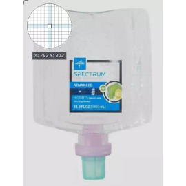 Spectrum 33.8 oz 70% Alcohol Hand Sanitizer Gel 1000 mL Refill for Dispenser Ea.
