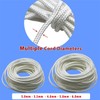 LiteTour 10 Meters 6.0mm Pull Starter Gas Engine White Pull