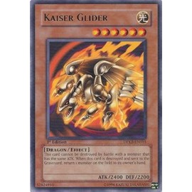 YuGiOh Card Game Duelist Pack Kaiba Single Card Kaiser Glider DPKB-EN015 Rare