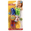 Nuby Fun Feeding Spoons & Forks 2-Pack (one size, Yellow/Blue)