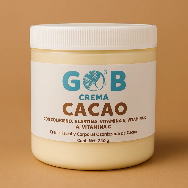 Crema De Cacao Ozonizada - Gob - 240 G