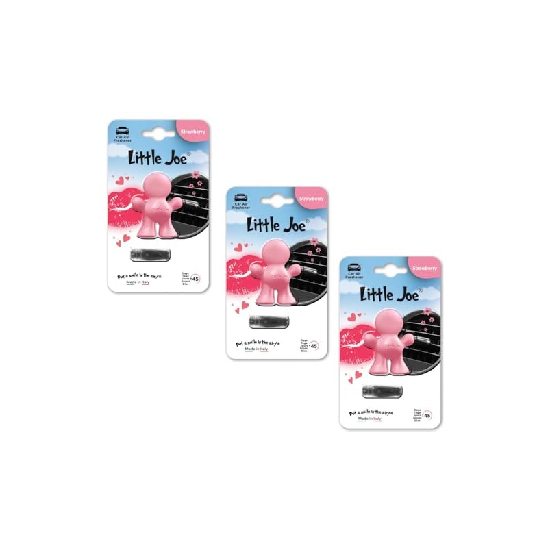 3er Pack Little Joe Lufterfrischer fürs Auto zur Montage an