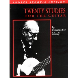 Andres Segovia - 20 Studies for Guitar: Book Only