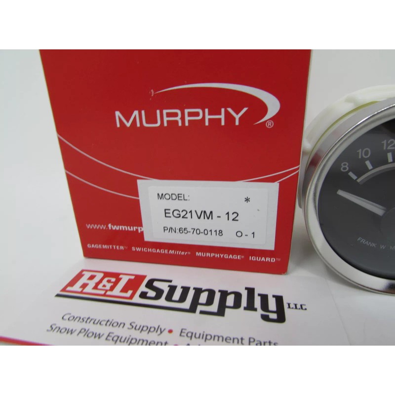 Murphy Switch NEW MURPHY VOLT METER EG21VM-12 65700118
