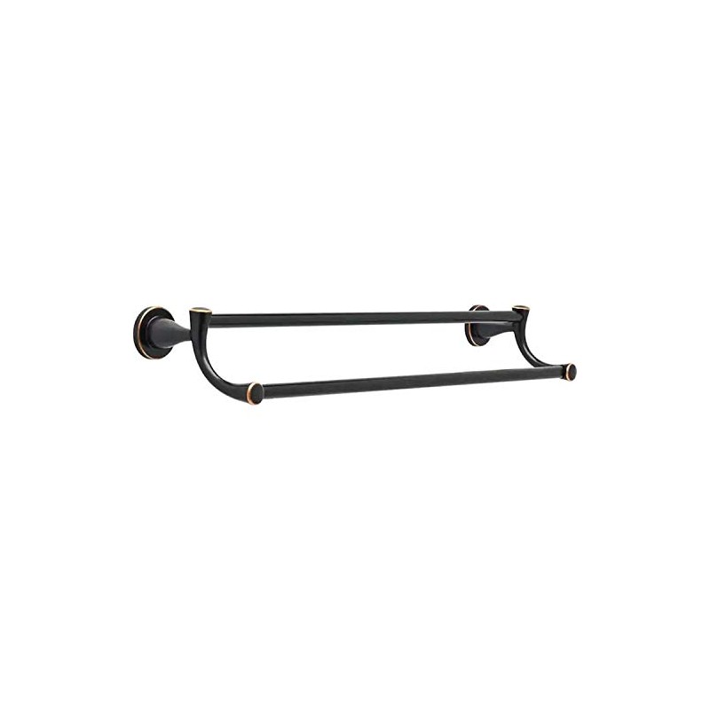 Peerless 24-in Double Oil Rubbed Bronze Wall Mount Double Towel