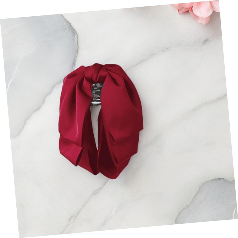 Gatuida 2pcs Charming French Bow Hair Clips for Women Elegant