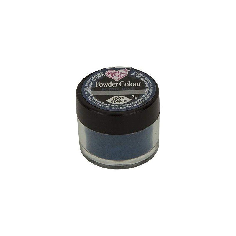 Rainbow Dust Petrol Blue - Edible Powder Colour 2g