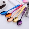 SBOMHS Teaspoons Set of 8, Coffee Spoons/Dessert Spoons, 5.5inch/14cm (Coloured)