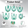 Adjustable Bird Harness & Leash Set for Small Birds,FitsBudgie,Parakeets, Conures,