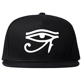 Kings Of NY Eye of Horus Egyptian Snapback Hat Cap Black