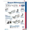 Lock LBD35AP Bisagra acodada bidimensional 35 mm, cierre suave