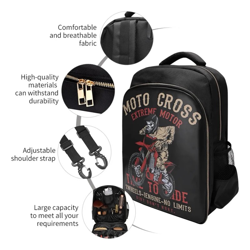 Mochila Portátil Barber Clipper Para Hombre