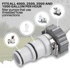 4pcs Hose Adapter for Pump, Pool Hose Adapter Set, Pool