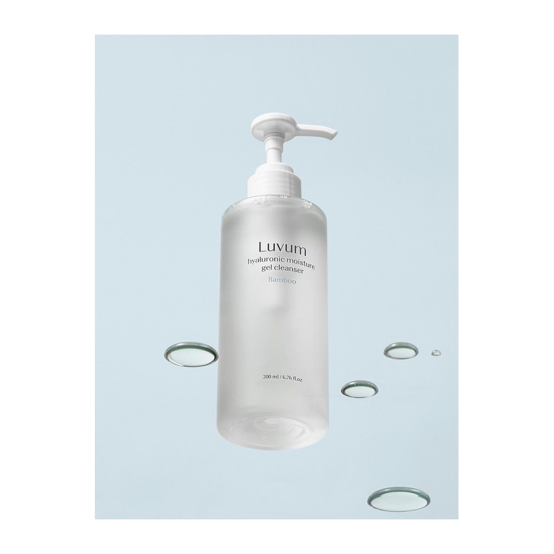 Bamboo Hyaluronic Acid Moisture Gel Cleanser 200ml / 대나무 히알루론산
