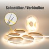 MOJIAZH COB LED Streifen 6000K Kaltweiß, 24V 5M Dimmbares, IP20