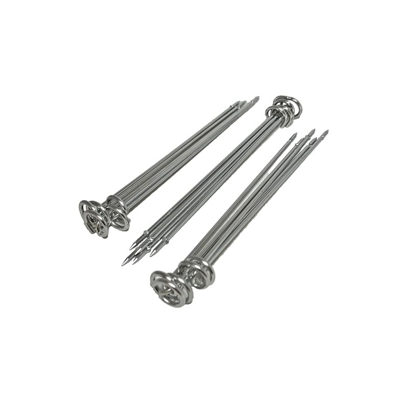 15pcs Foodi Kebab Set for Ninja Indoor Grill Stainless Steel