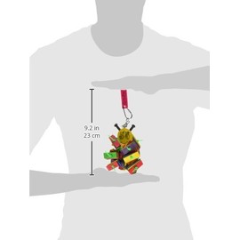 Super Bird Creations SB391 10 by 4-1/2-Inch Small Buzbee Bird Toy, Medium