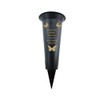 Special Wife - Plastic Spike Memorial Grave Vase With Butterfly