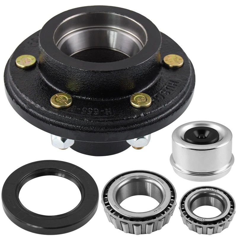 JADODE Trailer Hub Kits 6 Bolt 5.5 for 6000 lbs