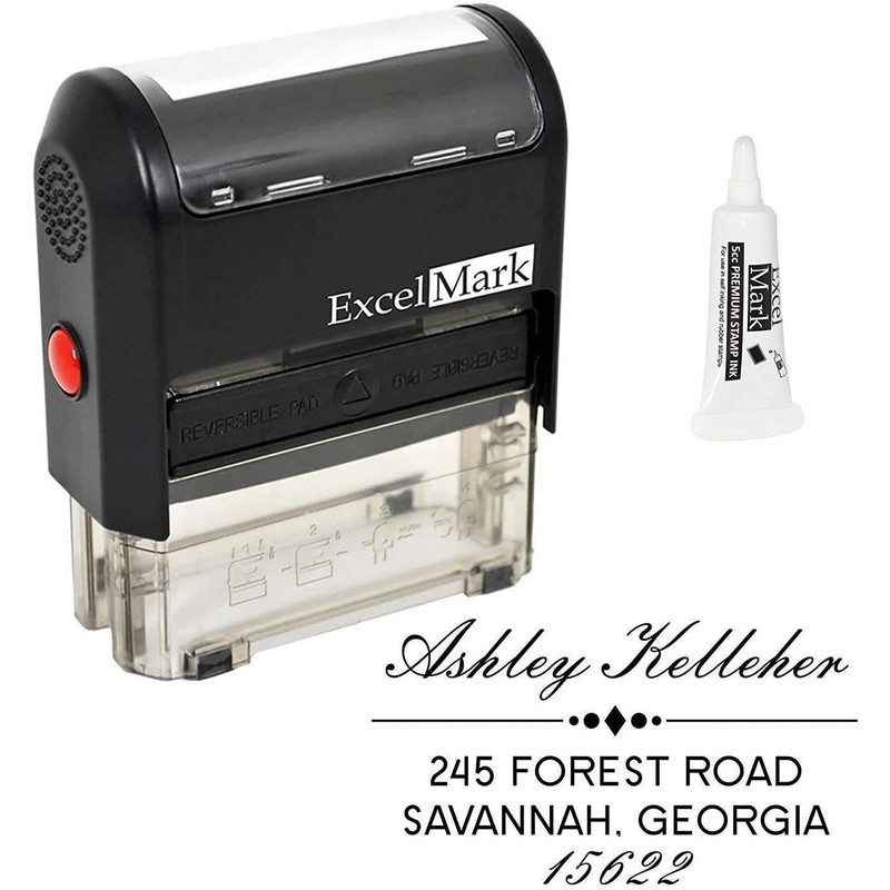Custom Address Stamp - Self Inking - Return Address Stamp