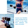 Sporti Aquatic Fitness Medium Dumbbells Water Weights - Blue
