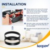 Vacuum Belt Compatible with Bissell CleanView Swivel Rewind Pet Reach