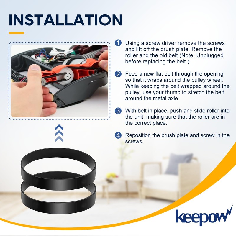 Vacuum Belt Compatible with Bissell CleanView Swivel Rewind Pet Reach