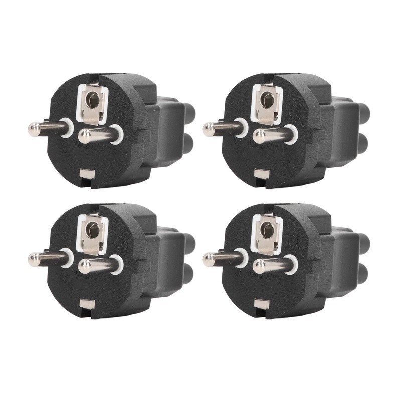 4PCS 2 Slot Plug to IEC320 C5 Power Adapter Professional