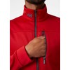 Helly Hansen Men's Crew Fleece Jacket, 162 Red, Small