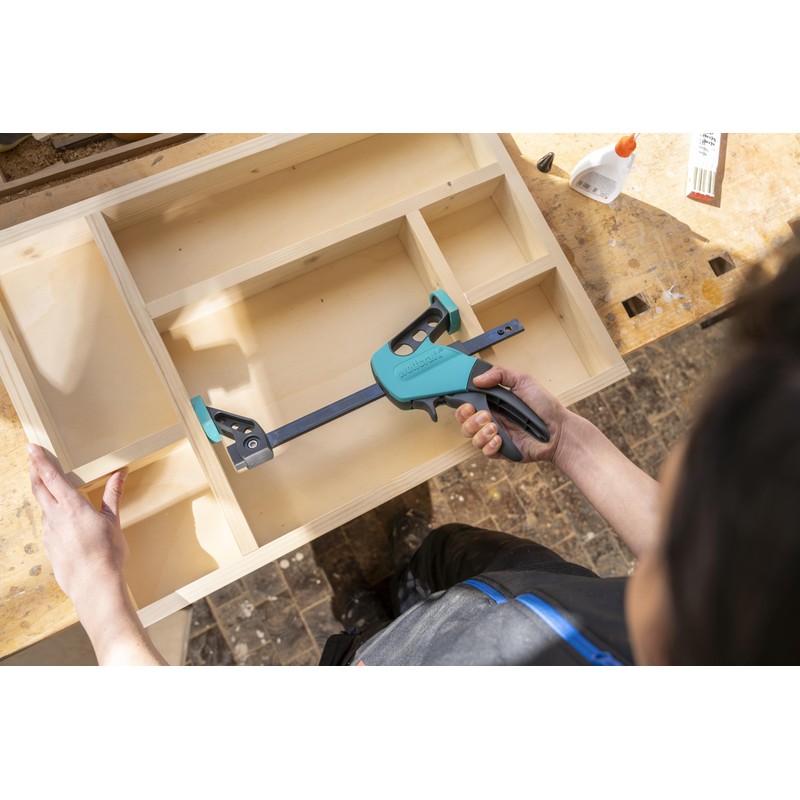 Wolfcraft 3020000 Serre-joint 1 main Easy 75-150 mm