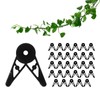 M METERXITY 30-Pack Adjustable Plant Clips, 360 Degree Plant Training