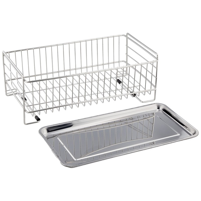 Pearl Metal HB-3937 Slim Stainless Steel at Aqua Dish Drainer