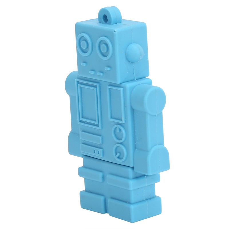 Cartoon U Disk Blue Robot Appearance High Speed Bulk Storage