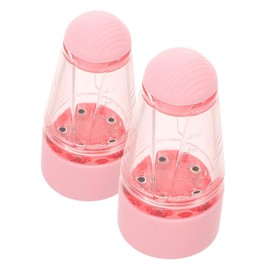 FOMIYES 2pcs Scalp Oil Applicator Bottle Roller Ball Hair Oiler with Massage Head for Controlled Application Portable Scalp Care for Travel and Daily Use