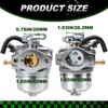Rebuiman AM122614 Carburetor with Gaskets Fit for John Deere LX178