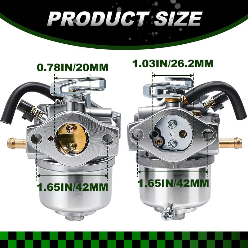 Rebuiman AM122614 Carburetor with Gaskets Fit for John Deere LX178