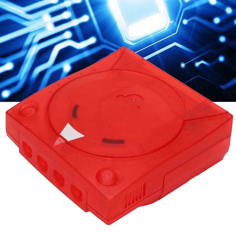 For SEGA Dreamcast DC Translucent Case Retro Video Game Console