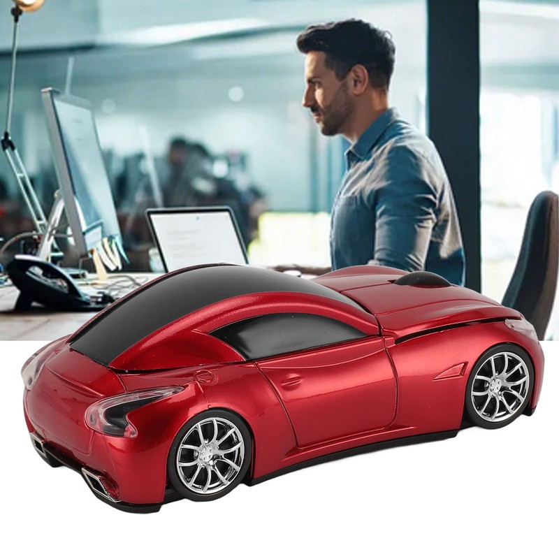 Sport Car Shape Wireless Mouse 1600 DPI Optical Sensor Mice