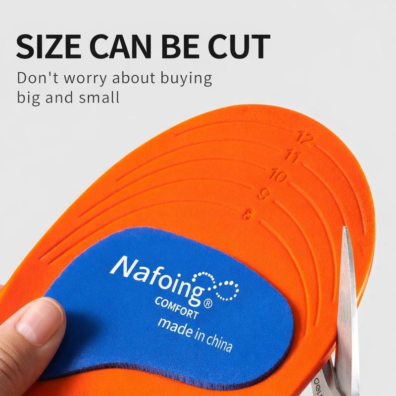 Metatarsalgia Insoles with Arch Support (Large 43-44)