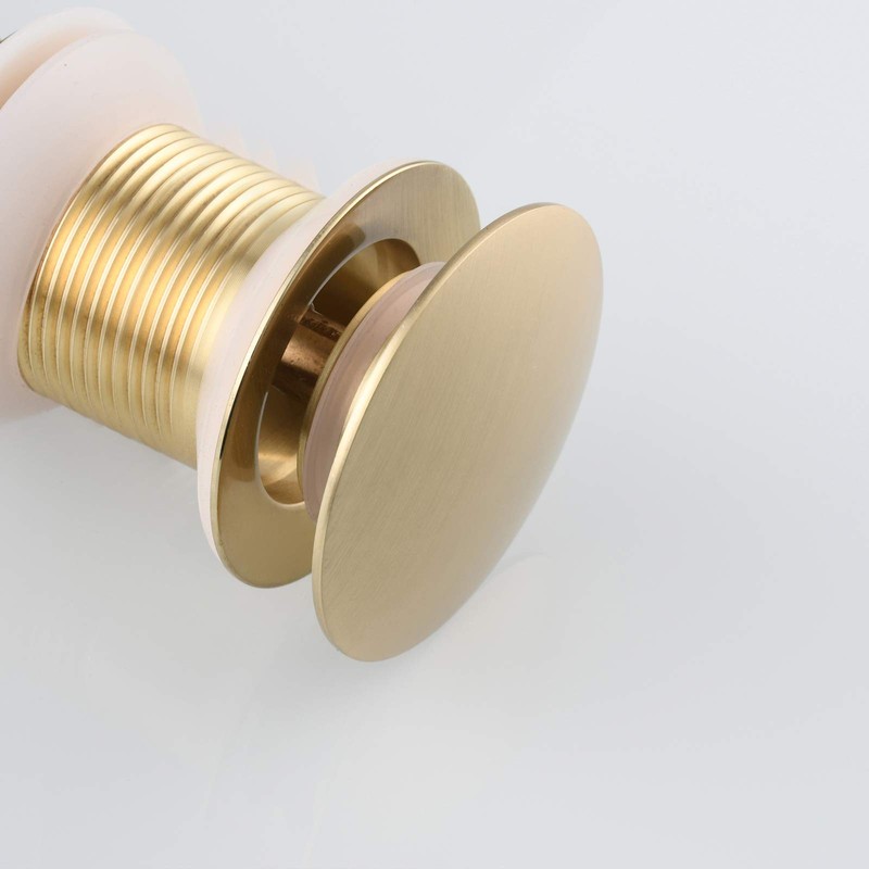 Tecmolog Bathroom Faucet Vessel Sink Drain Brass Pop Up Drain