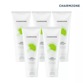 Chamzone 참존 징코 내츄럴 클렌징 폼 200ml 5개 Charmon Zheng Co Natural Cleansing Foam 200ml 5 pieces