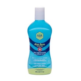 Beach Vibes - After Sun Gel Aloe Burn 240 ml. Gel calmante y reparador para después del sol. Fórmula adicionada con Aloe Vera, Manzanilla y Avena, hidrata la piel.