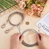 GORGECRAFT 2Pcs 1.4M Security Safety Cable Luggage Lock 4mm Braided