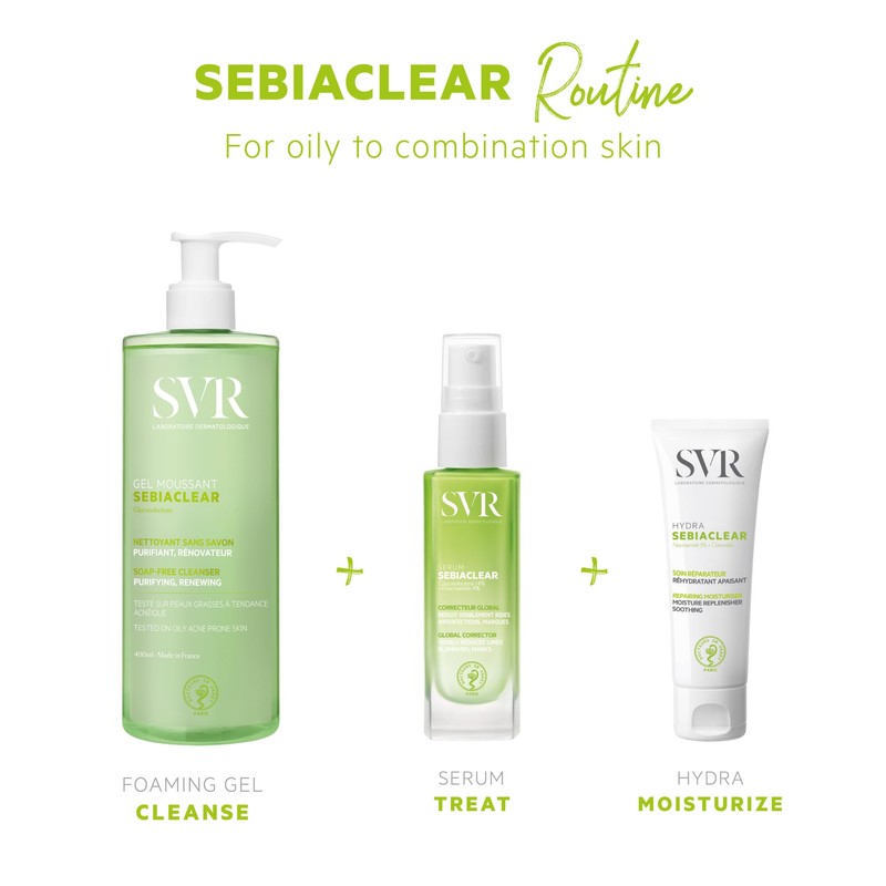SVR Sebiaclear Foaming Gel 400ml