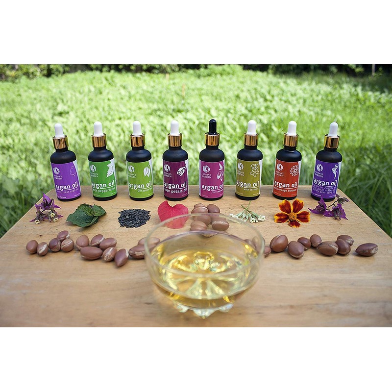 Fatima's Garden Argan Oil for Face, Hair, Skin and Nails