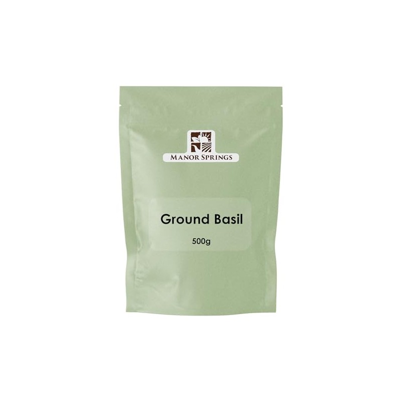 Ground Basil 500g by Manor Springs