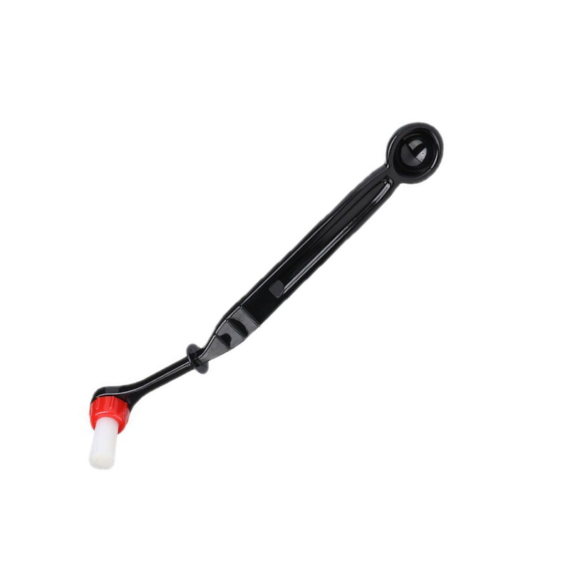 Coffee Machine Cleansing Brush Long Handle Bend Head Nylon Brush