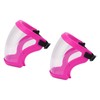 2pcs Protective Face Cover Dustproof Safety Elastic Belt Reusable Face