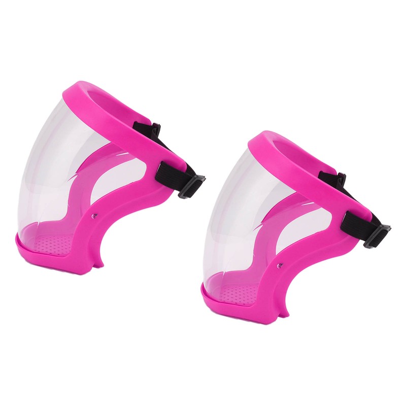 2pcs Protective Face Cover Dustproof Safety Elastic Belt Reusable Face